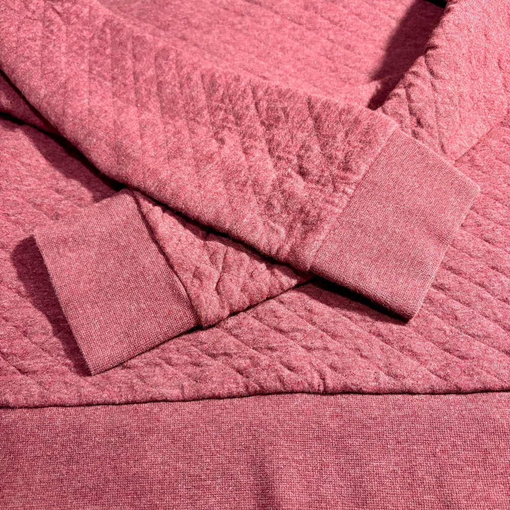 PATAGONIA Burgundy Quilted Pullover Size Medium - Picture 5 of 8